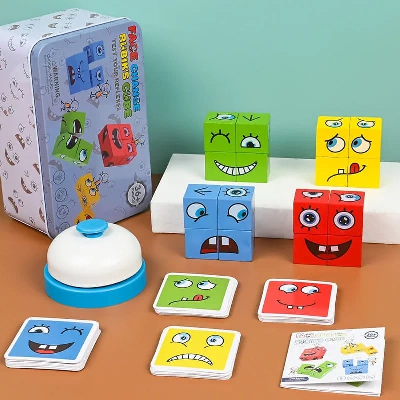 Cubo montesorri- Juego de emociones