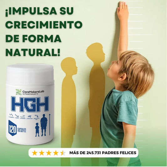 HGH - Crecimiento óptimo y desarrollo físico (120 capsulas)