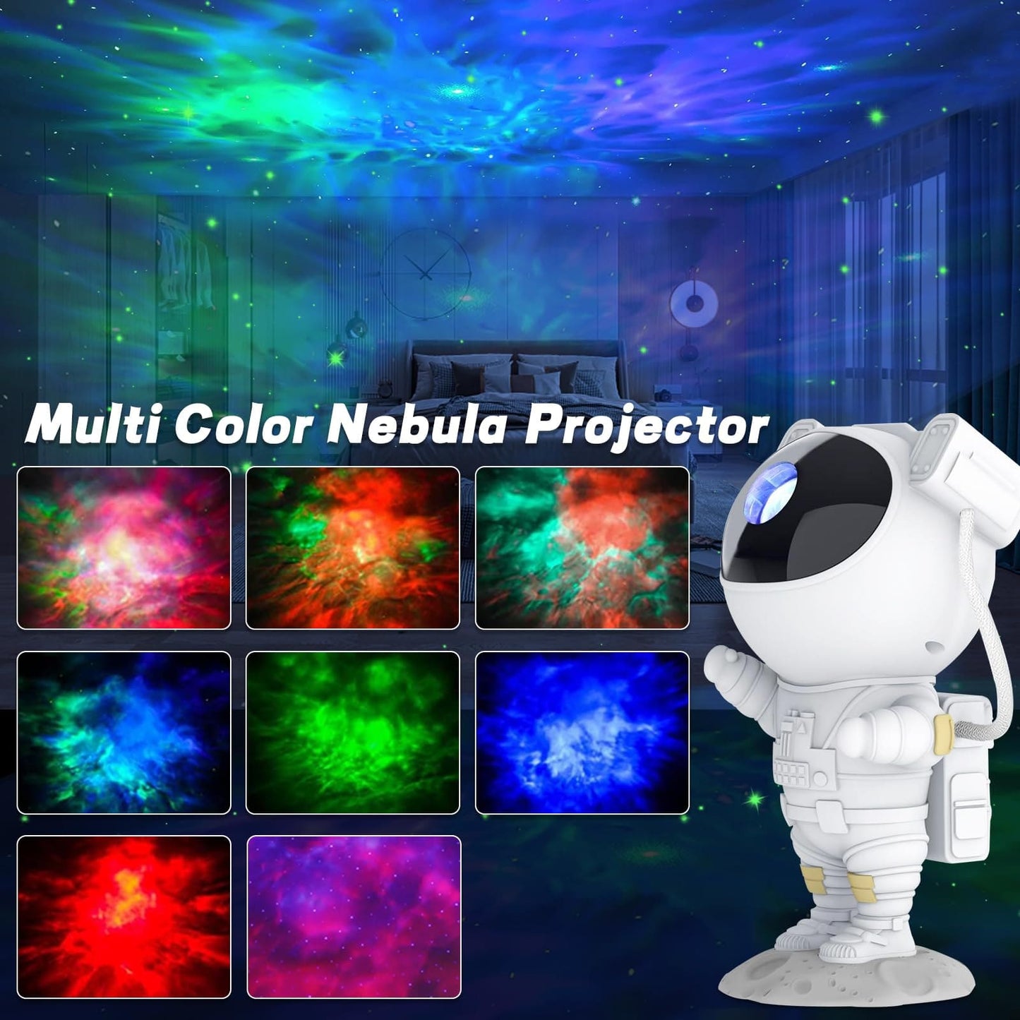 PROYECTOR ASTRONAUTA 360°